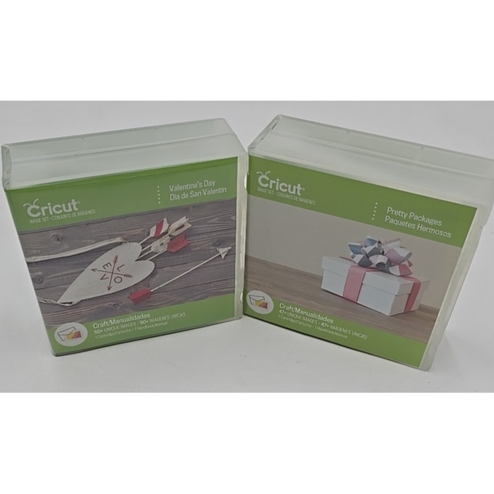 Cricut Cartridge Lot of‎ 2 Pretty Packages Valentines Day